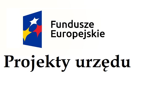 projekty urzędu- logo funduszy europejskich